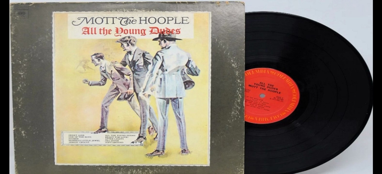 Mott The Hoople - All The Young Dudes 1972,Glam, Hard Rock, Rock & Roll