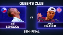 Lehecka downs Draper to reach Queen's final