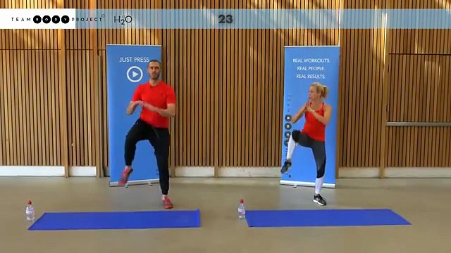 High intensity, low impact workout. No equipment (H20 day 5)