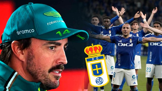 Fernando Alonso quiere al Real Oviedo en primera; así apoya al equipo de Jesús Martínez el piloto de F1
