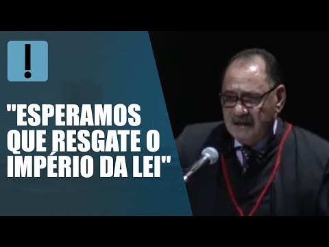 Procurador de Justiça de Minas critica ditador de Brasília ao passar o cargo