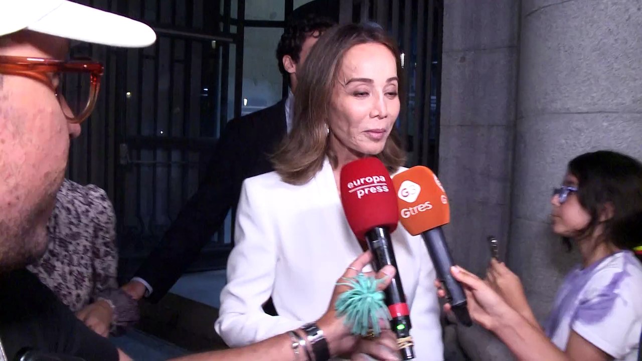 Isabel Preysler aclara cómo se encuentran Ana Boyer y Fernando Verdasco tras el ataque a Doha, ciudad en la que viven