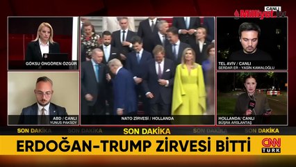 Lahey'de Erdoğan-Trump zirvesi