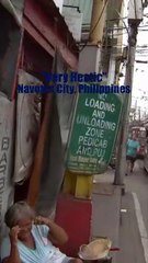 "Very Hectic" Street in Navotas City, Philippines