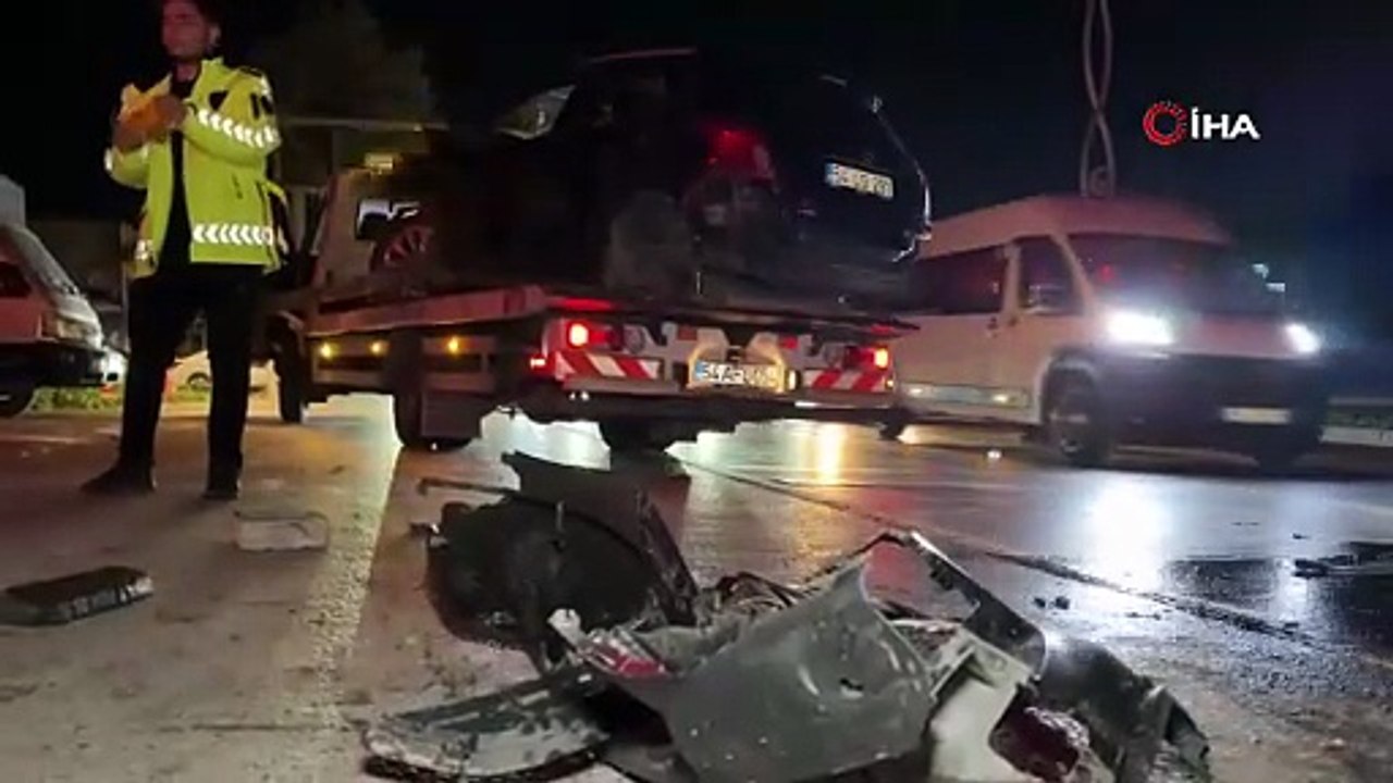 Alkollü sürücü dehşet saçtı: Karşı şeride geçti, ortalık savaş alanına döndü