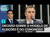 Pacheco: 'Decisão sobre o modelo de eleições é do Congresso e deve ser respeitada'