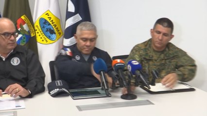 Conferencia de prensa sobre la situación en Bocas del Toro, este sábado 21 de junio