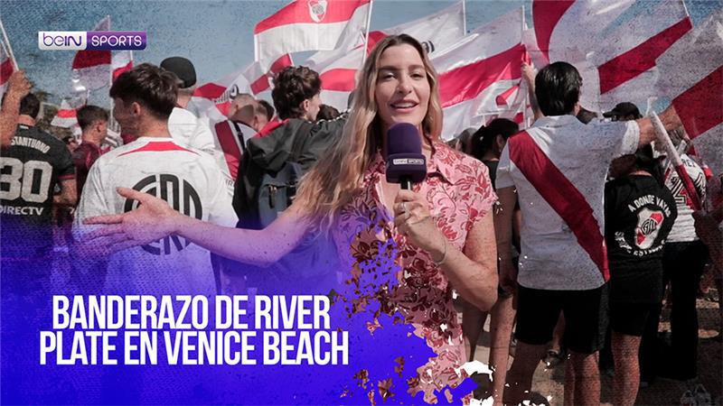 Los Millonarios invaden Venice Beach con un masivo Banderazo