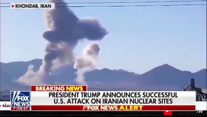 Trump duyurdu: ABD, İran'daki 3 nükleer tesisi vurdu!