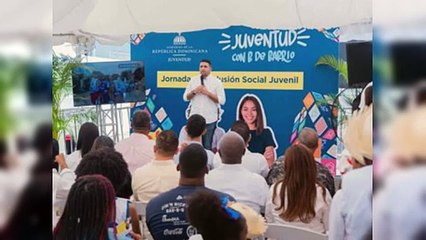 Realizan la jornada “Juventud con B de Barrio” en Los Alcarrizos