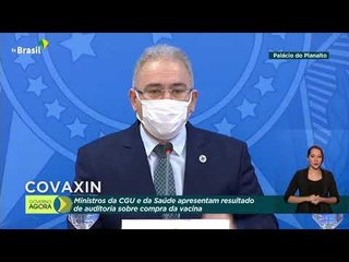 Queiroga diz aguardar manifestação da Precisa para cancelar contrato da Covaxin