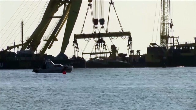 Tech tycoon Lynch's doomed Bayesian yacht lifted from sea off Sicily