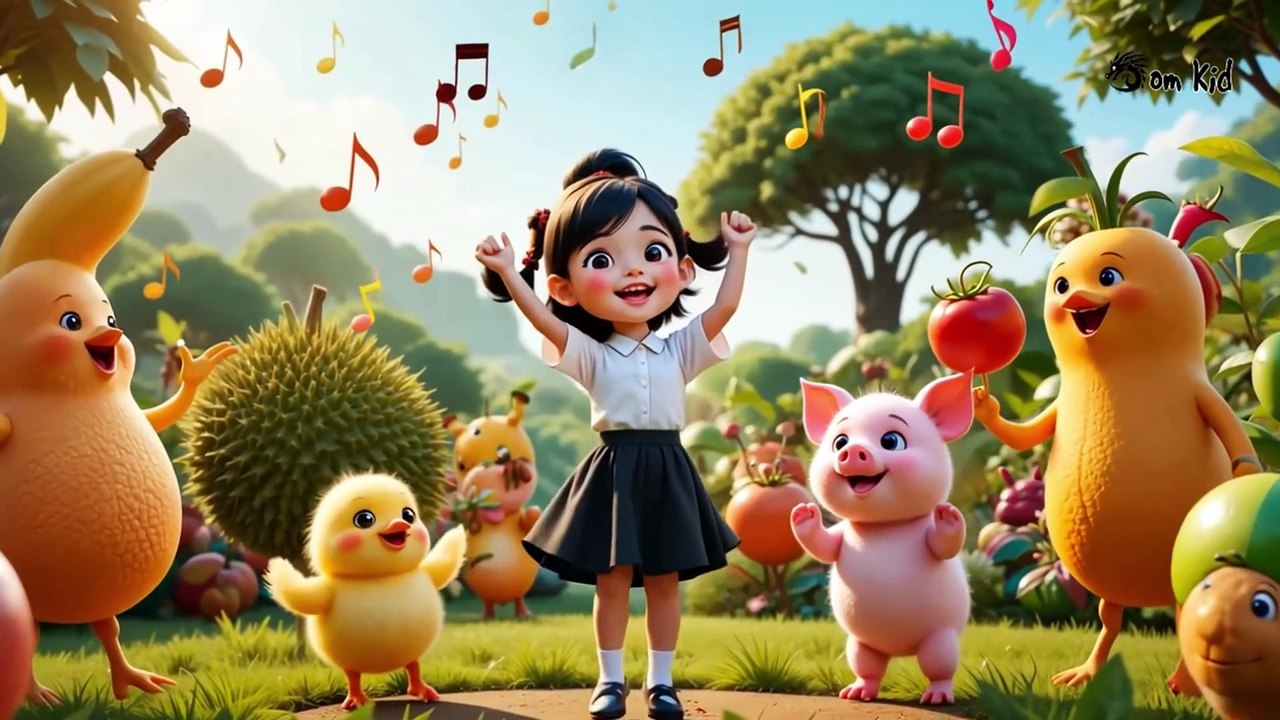 Bài Hát Trái Cây - Nhạc Thiếu Nhi Động Vật, Nhạc Hay Cho Bé, Nhạc Vui Nhộn, Hoạt Hình Vui Nhộn