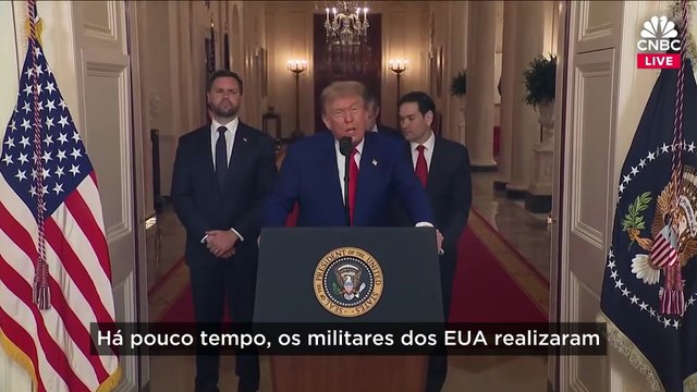 BREAKING NEWS: Trump confirma ataque dos EUA a três instalações nucleares do Irã