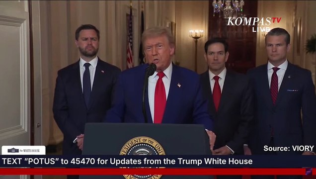 Breaking! Trump usai Pesawat AS Jatuhkan Bom ke 3 Situs Nuklir Iran: Jika Perdamaian Tak Tercapai