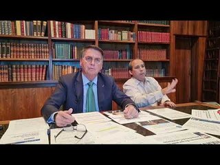 Em live, Bolsonaro personaliza ataque a Barroso e culpa 'imprensa' por reação de Fux
