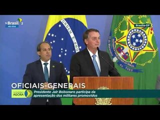 Bolsonaro diz ter certeza de "apoio total" das Forças Armadas a suas decisões