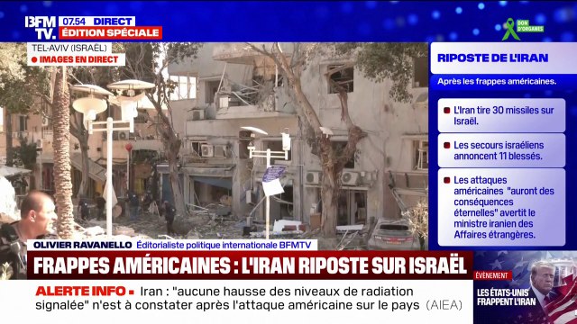 Conflit Israël-Iran: des tirs de missiles iraniens ont été détectés en Israël