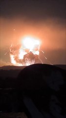 ABD İran'ı vurdu! İşte o görüntüler