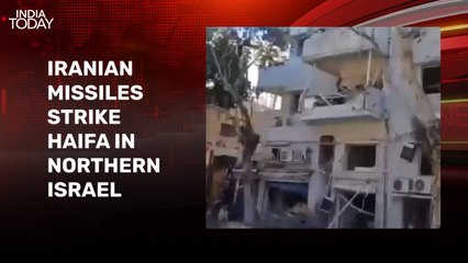 Severe damage reported as Iranian missile hits Haifa in Israel