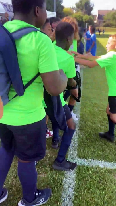 Ambiance pendant le match des U 10