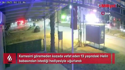 Helin, karne hediyesiyle toprağa verildi! Geride yürek burkan hikayesi kaldı