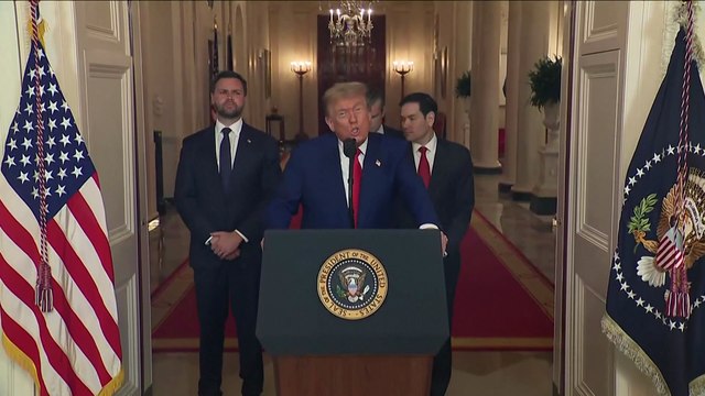 Trump says Iran nuclear sites 'obliterated,' threatens more strikes