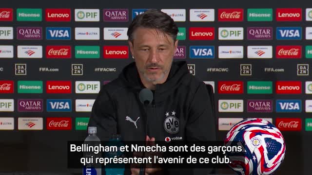 Dortmund - Kovac : "Bellingham et Nmecha représentent l'avenir du club"