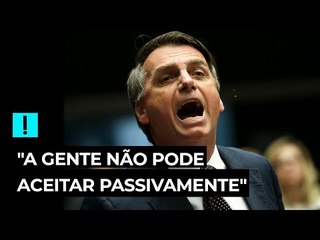 Bolsonaro participará de atos de 7 de setembro: "A gente não pode aceitar passivamente"