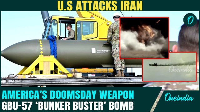 U.S. UNLEASHES GBU-57 ‘Bunker Buster’! Iran’s FORDOW Nuclear Fortress WIPED OUT in DIRECT HIT!