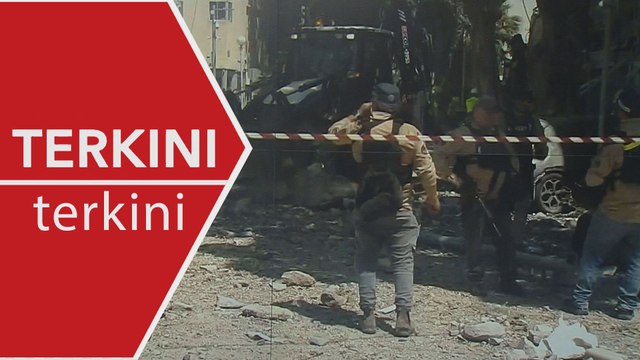 [TERKINI] Visual terkini kesan serangan peluru berpandu Iran ke Israel