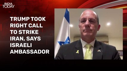 Exclusive: Israel's envoy to India praises US strikes on Iran, calls it bold move