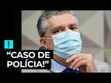 Senadores ameaçam diretor do FIB Bank de prisão