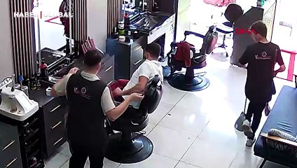 Fön makinesi bomba gibi patladı: O anlar kamerada