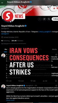 Iran warns of ‘everlasting consequences’ after US strikes nuclear sites