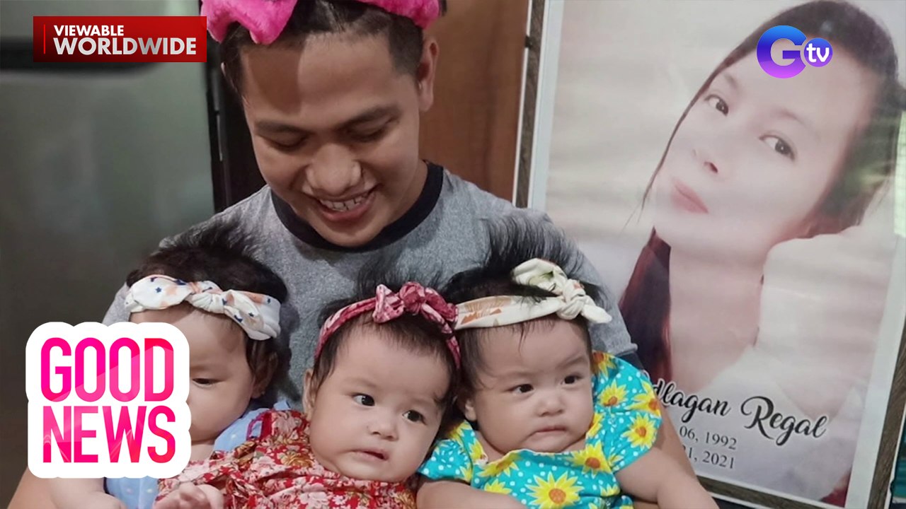 Tatay na nanawagan ng breast milk para sa triplets, kumusta na matapos ang 4 na taon? | Good News