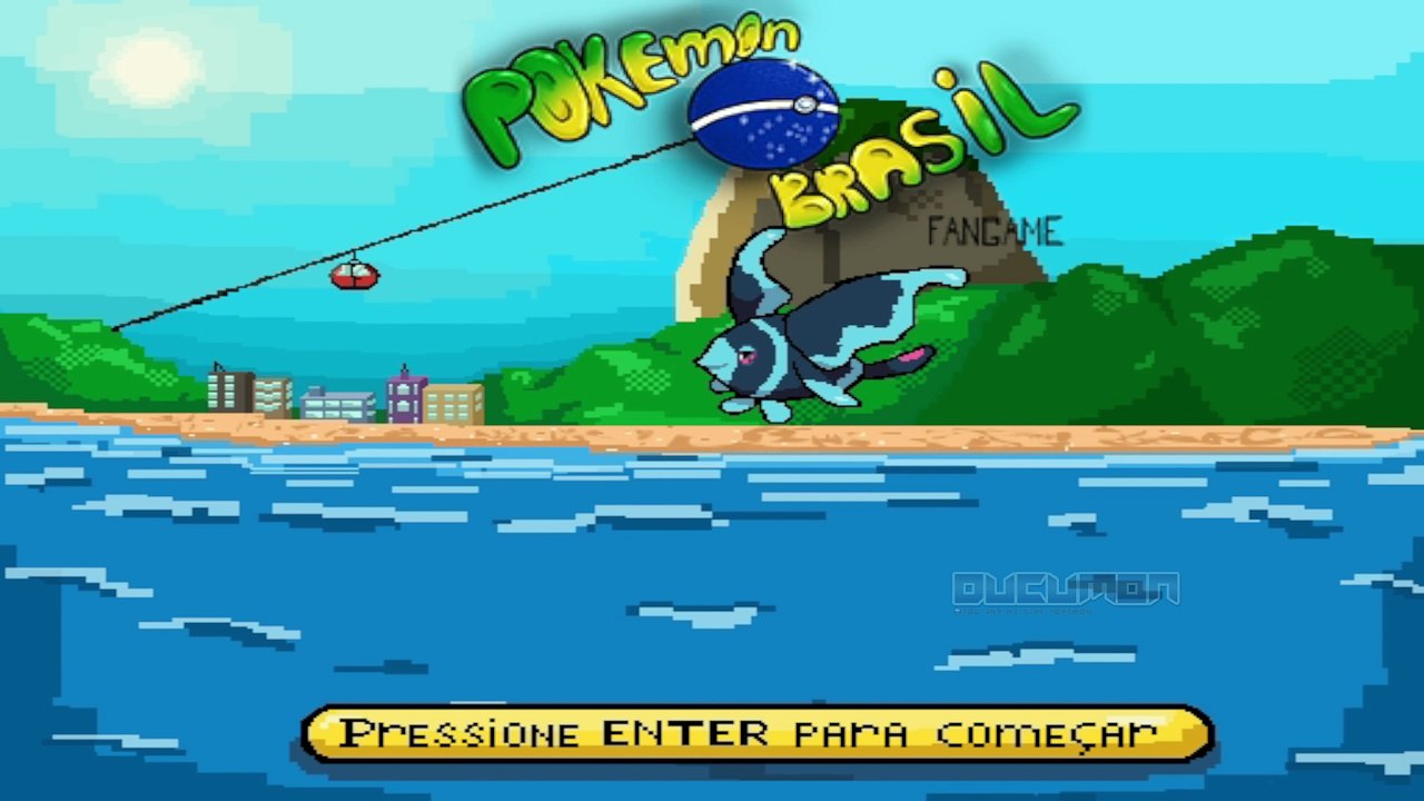 Pokemon Brasil - Fan-made Game, over 100 hours to play with 29 cities, new story, new region, mega