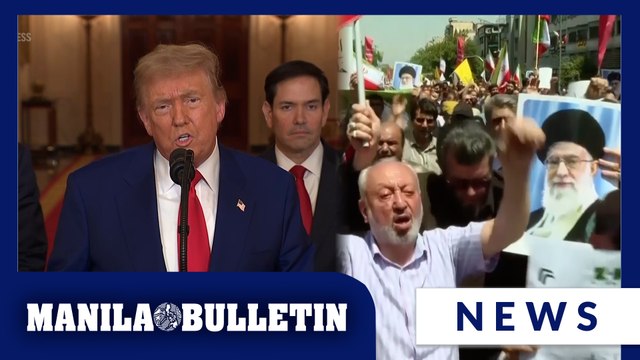 US has struck three Iranian nuclear sites, Trump says, joining Israeli air campaign