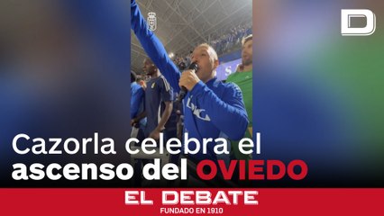 Así celebró Santi Cazorla su hazana con el Oviedo: «Volveré a corear tu nombre»