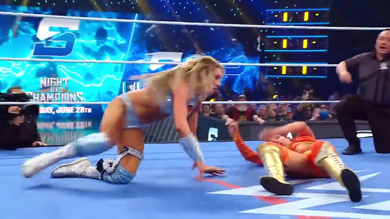Alexa Bliss saves Charlotte Flair from the Secret Hervice SmackDown highlights, June 22, 2025