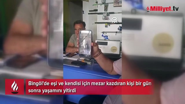 Ziyaret için geldiği memleketinde mezarını kazdıran kişi bir gün sonra vefat etti