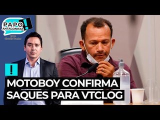 Motoboy confirma saques para VTCLog