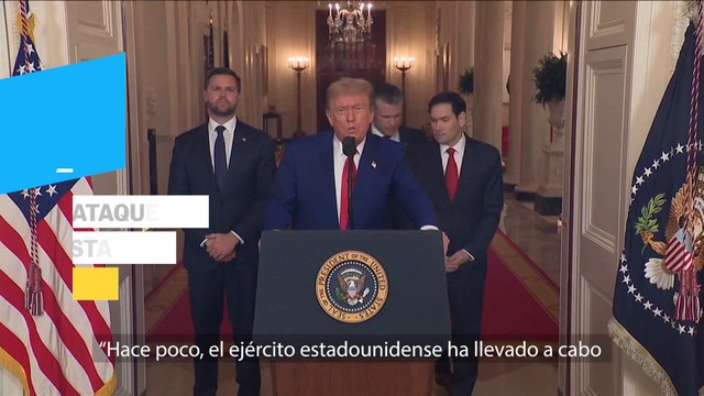 El discurso de Donald Trump: los titulares tras el bombardeo a Irán