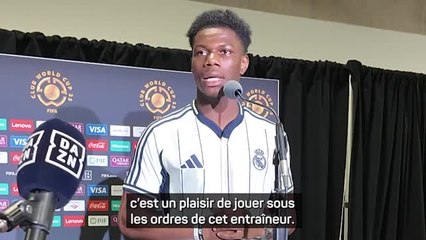 Real Madrid - Tchouaméni : "Un plaisir de jouer sous les ordres de Xabi Alonso"