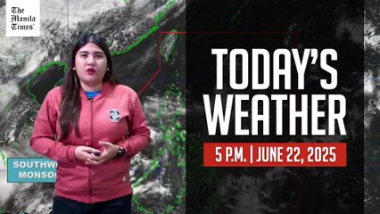 Weather Update at 5 P.M. on June 22, 2025 ☀️