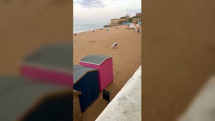 Beach left in state after hottest day of year