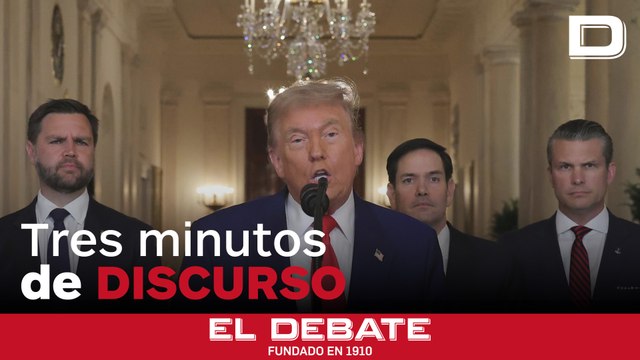 Así anunció Trump la destrucción de las instalaciones nucleares de Irán: «un éxito militar espectacular»