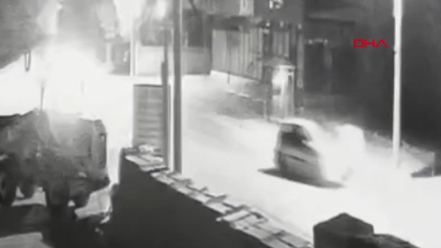 Motosiklet sürücüsünün öldüğü kazanın güvenlik kamerası ortaya çıktı