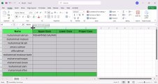 Change Text Case in Excel Using UPPER, LOWER & PROPER Formulas | Easily Convert Text Case in Excel – UPPER, LOWER & PROPER