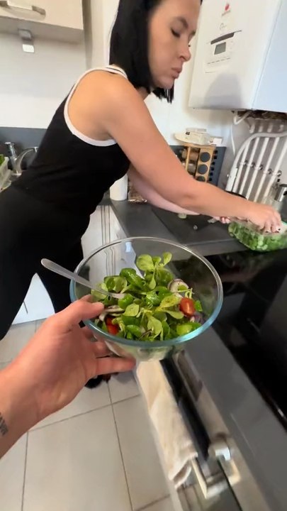La salade elle est bizzare .. 😂
